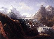 Thomas Ender The Grossglockner with the Pasterze Glacier Sweden oil painting artist